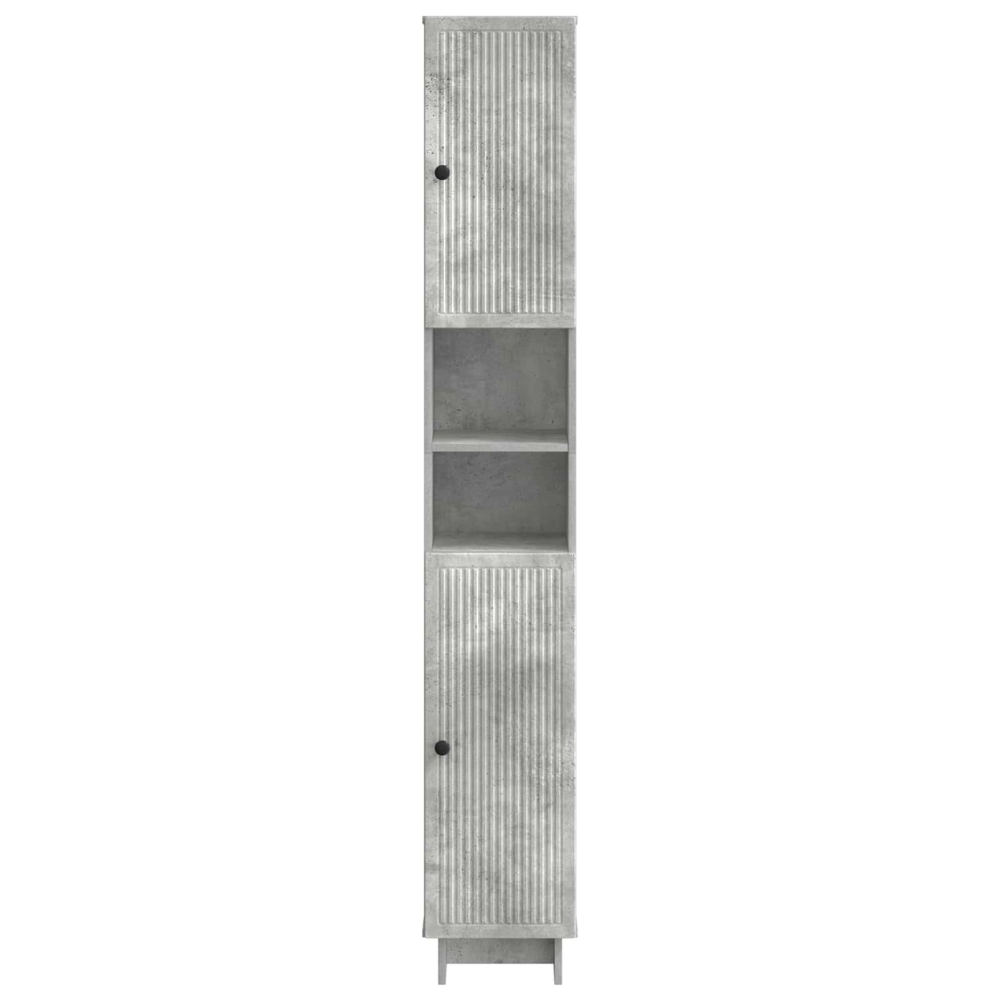 Bathroom Cabinet with Open Shelf EDE Concrete Grey
