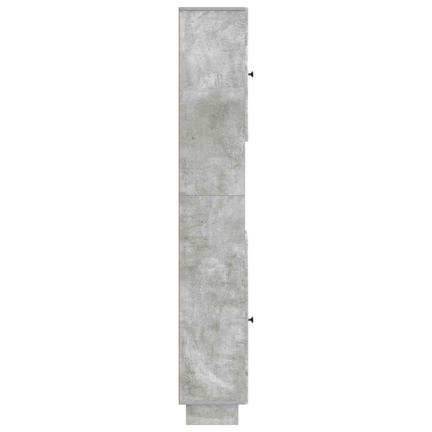 Bathroom Cabinet with Open Shelf EDE Concrete Grey