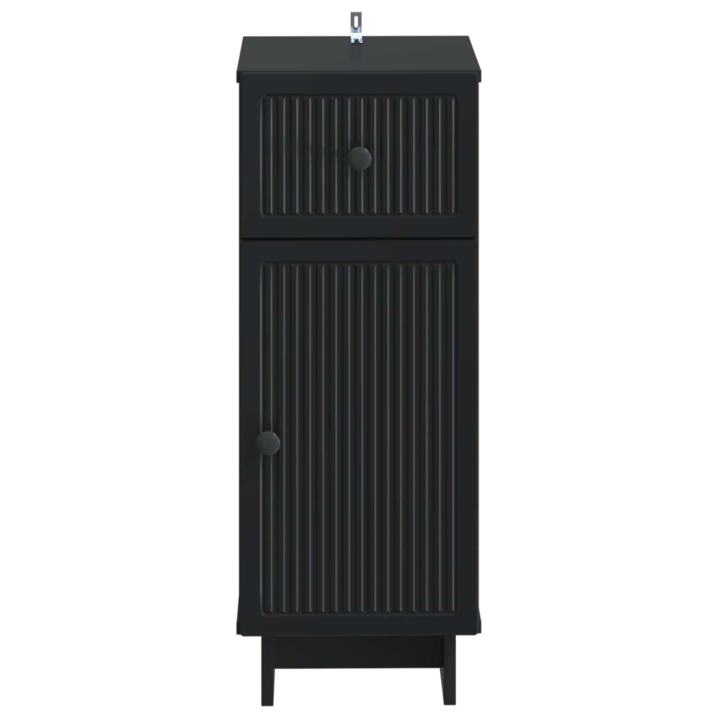 Bathroom Storage Cainet EDE Black 30 x 31 x 80 cm