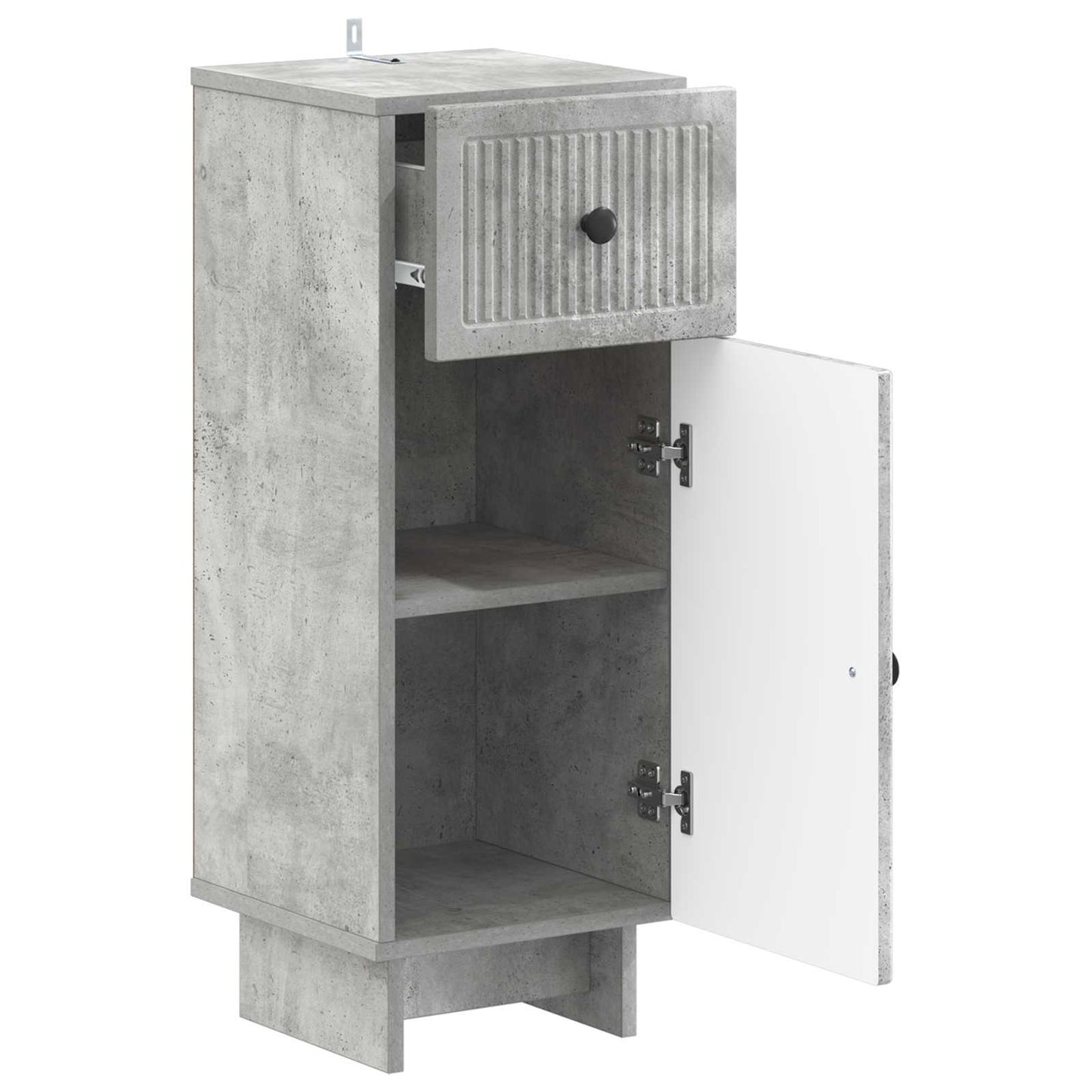 Bathroom Storage Cainet EDE Concrete Grey 30 x 31 x 80 cm
