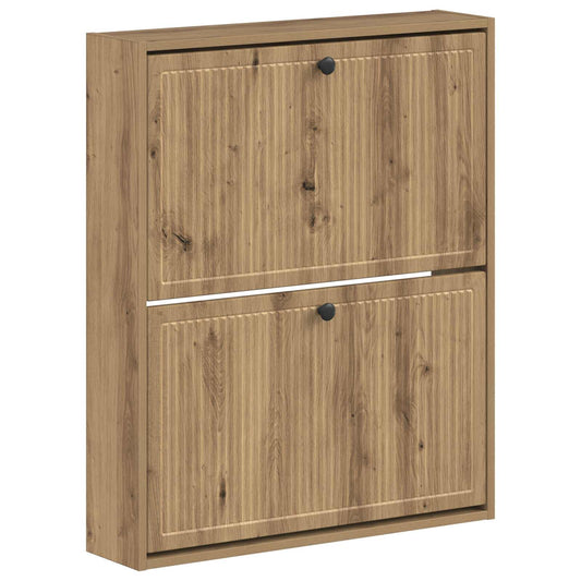 Wall-Mounted Shoe Cabinet EDE 71 x 17 x 86 cm Engineered Wood