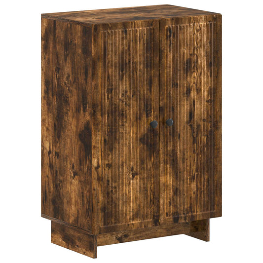Shoe Cabinet EDE 59.5 x 39.5 x 90 cm Engineered Wood Smoked Oak
