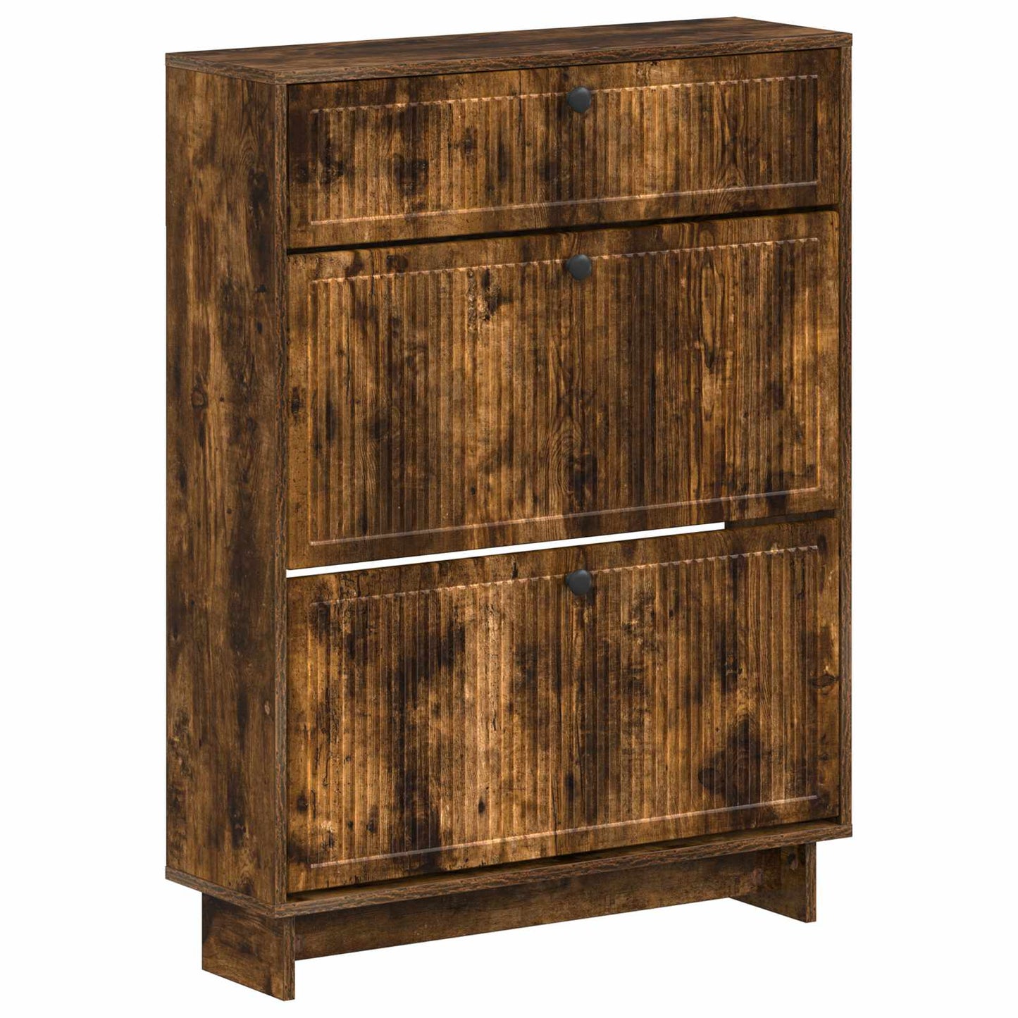 Shoe Cabinet EDE 78 x 24 x 103 cm Engineered Wood Smoked Oak