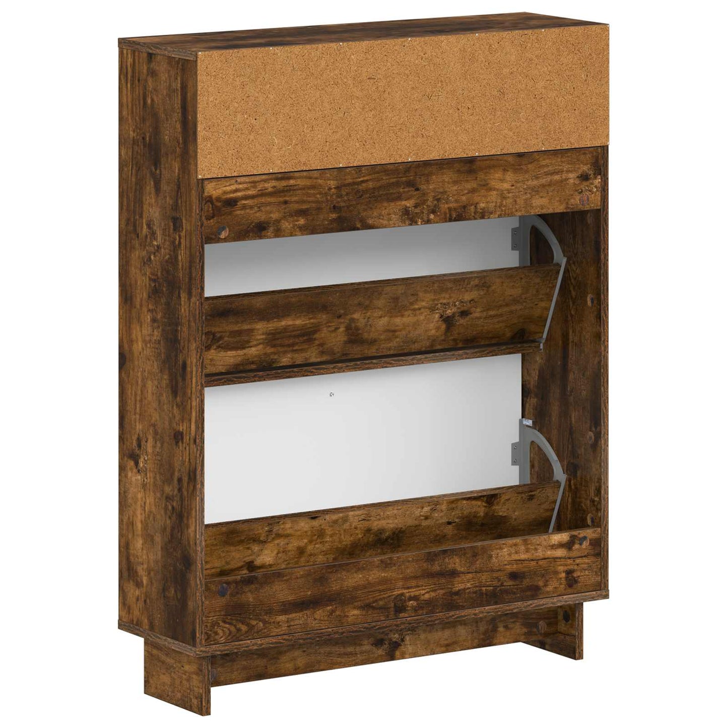 Shoe Cabinet EDE 78 x 24 x 103 cm Engineered Wood Smoked Oak