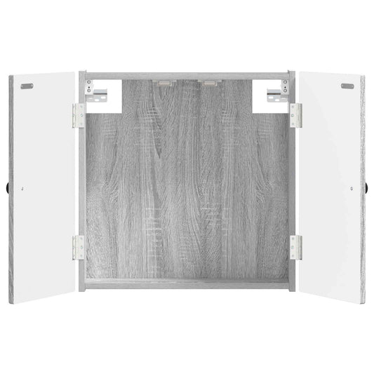 Dartboard Cabinet EDE Grey Sonoma 52.5 x 10.5 x 53.5 cm