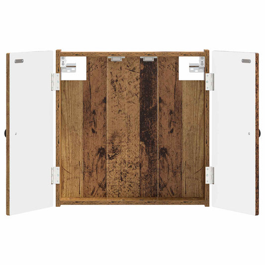 Dartboard Cabinet EDE Old Wood 52.5 x 10.5 x 53.5 cm