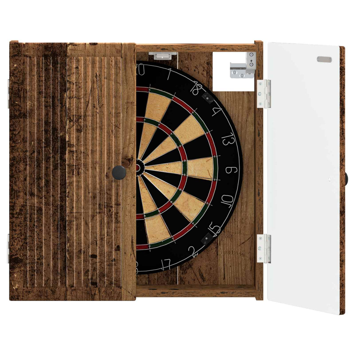 Dartboard Cabinet EDE Old Wood 52.5 x 10.5 x 53.5 cm