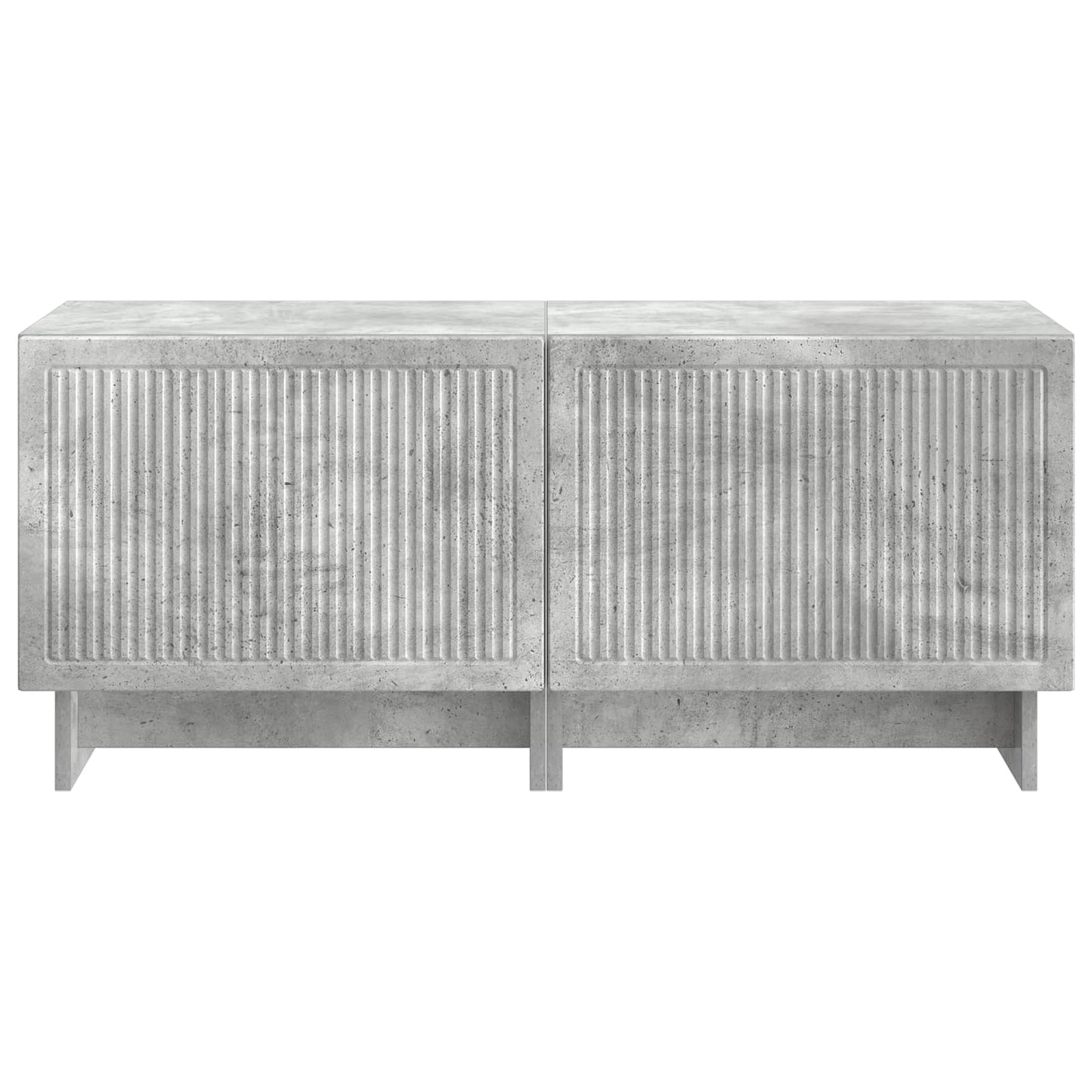 TV Cabinet Concrete Grey Engineered Wood