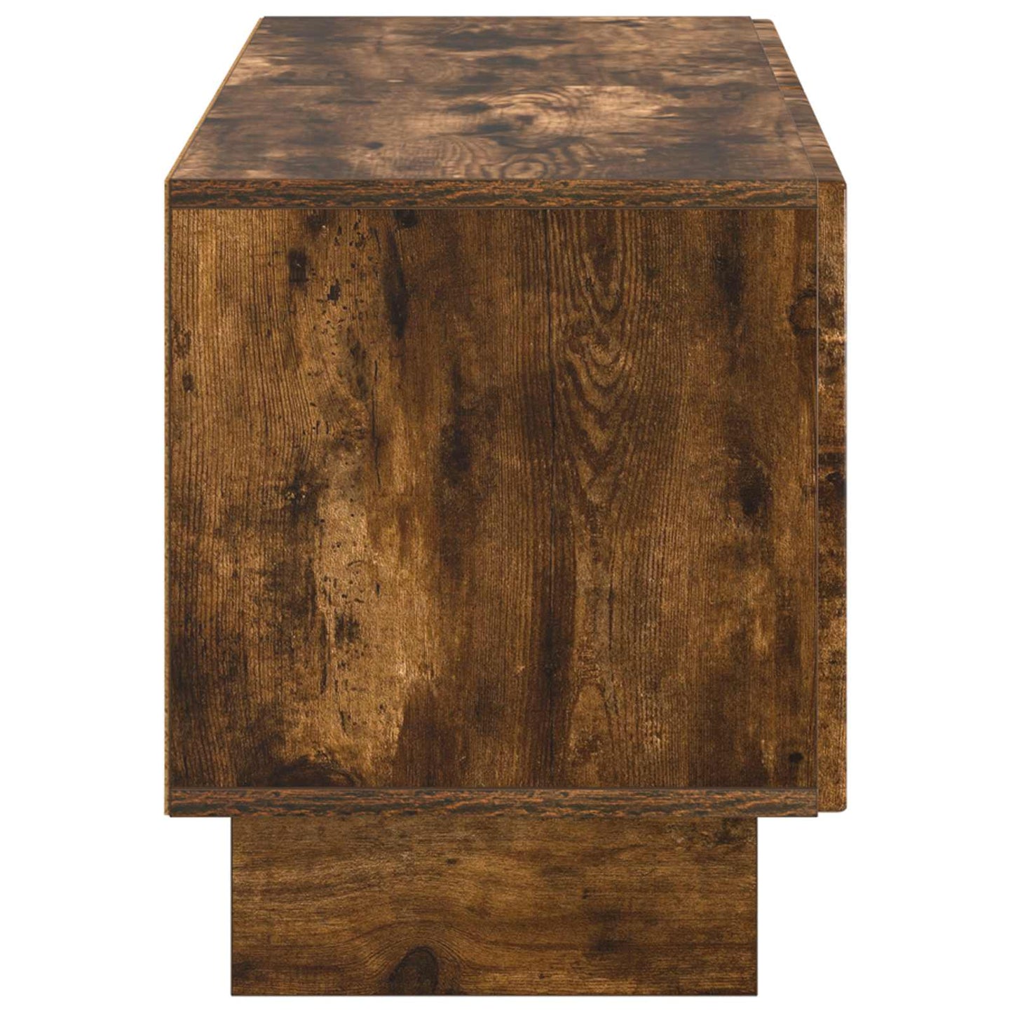 TV Cabinet Smoked Oak Engineered Wood