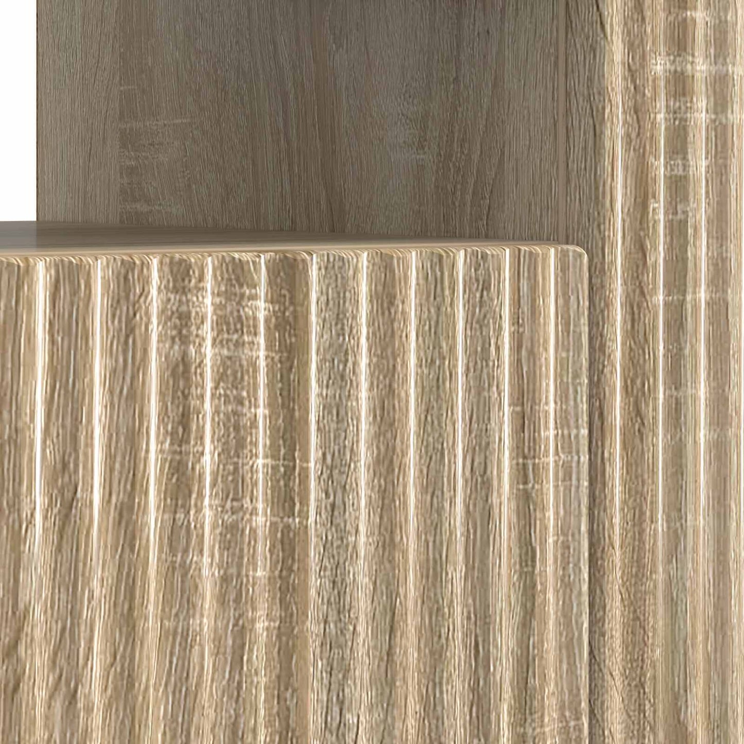 LED TV Cabinet Sonoma Oak Engineered Wood