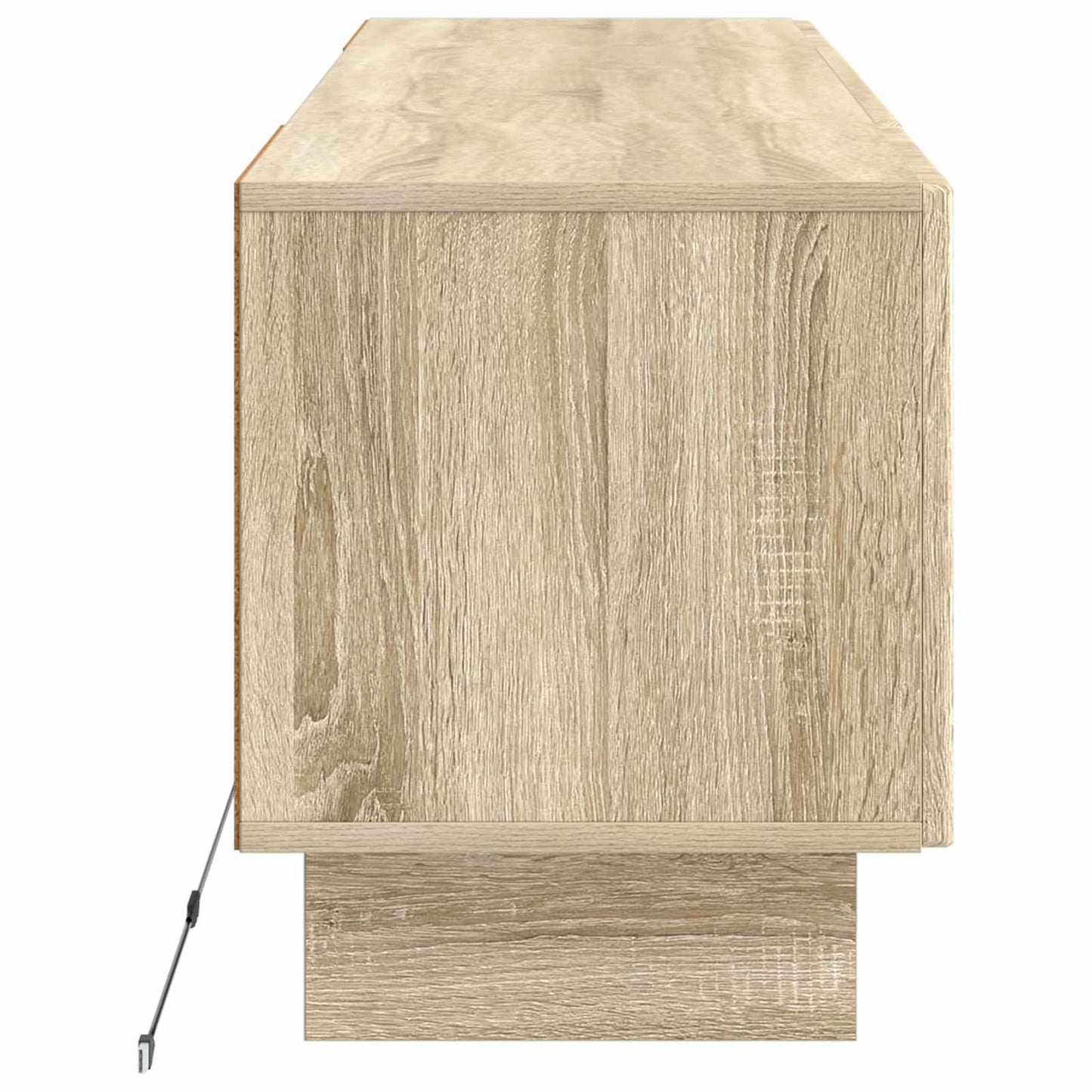 LED TV Cabinet Sonoma Oak Engineered Wood