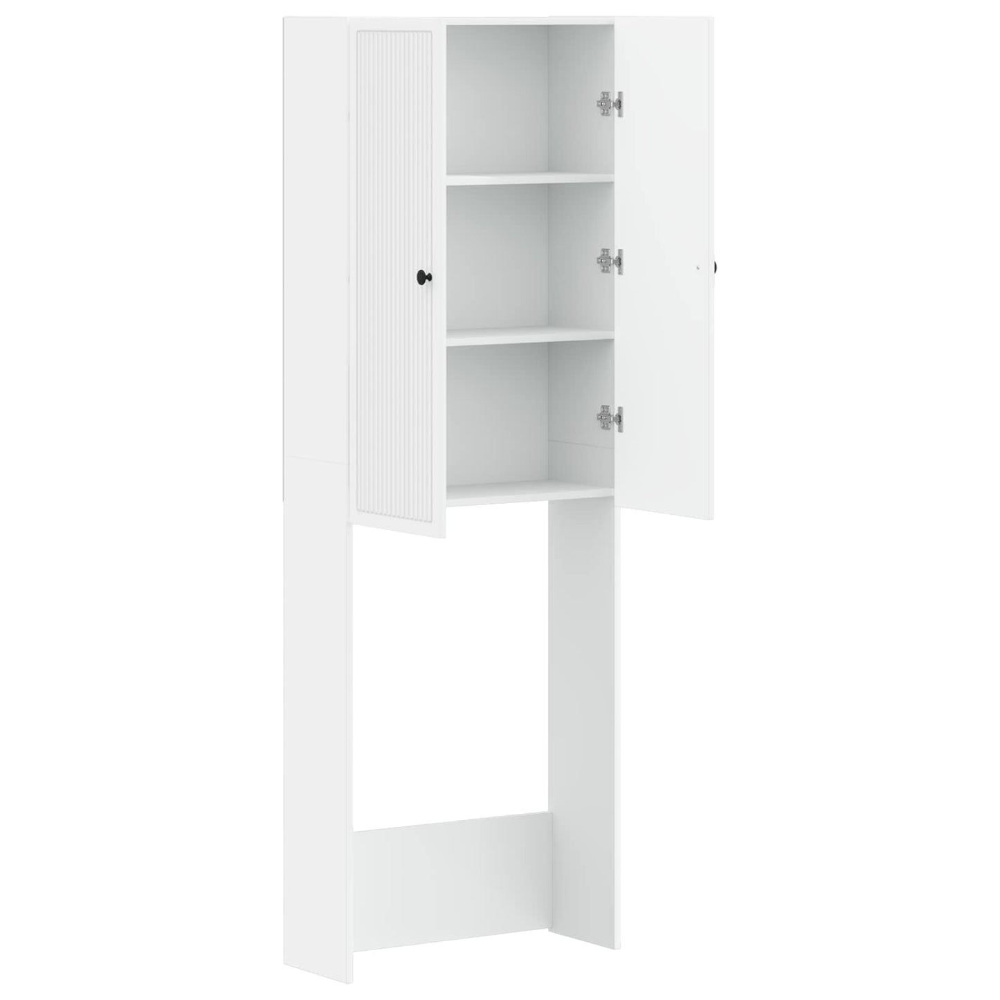 Toilet Cabinet EDE White 66 x 25.5 x 190 cm Engineered Wood