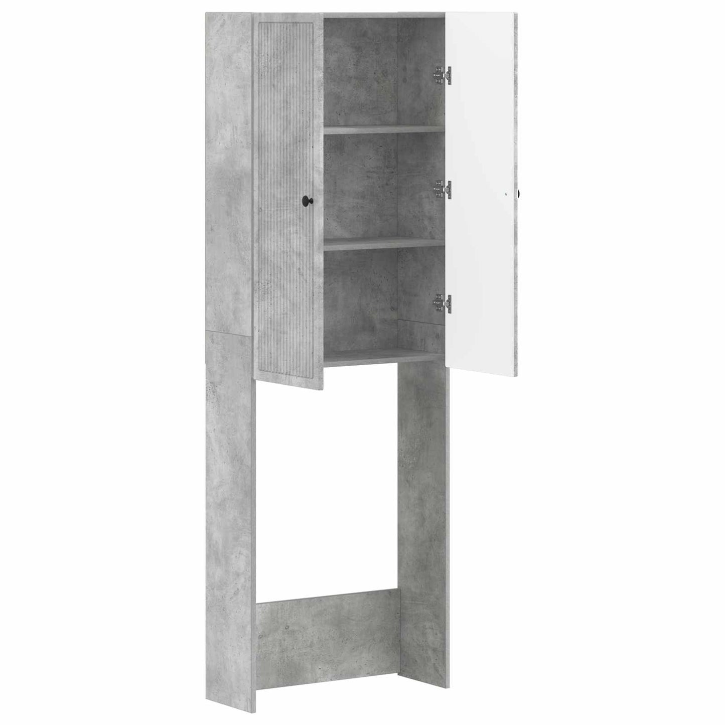Toilet Cabinet EDE Concrete Grey 66 x 25.5 x 190 cm
