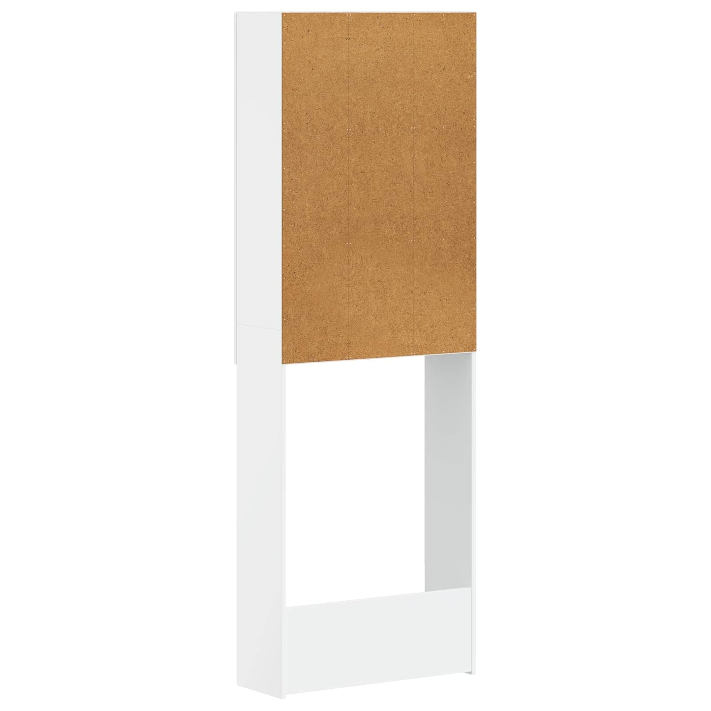 Toilet Cabinet EDE High Gloss White 66 x 25.5 x 190 cm