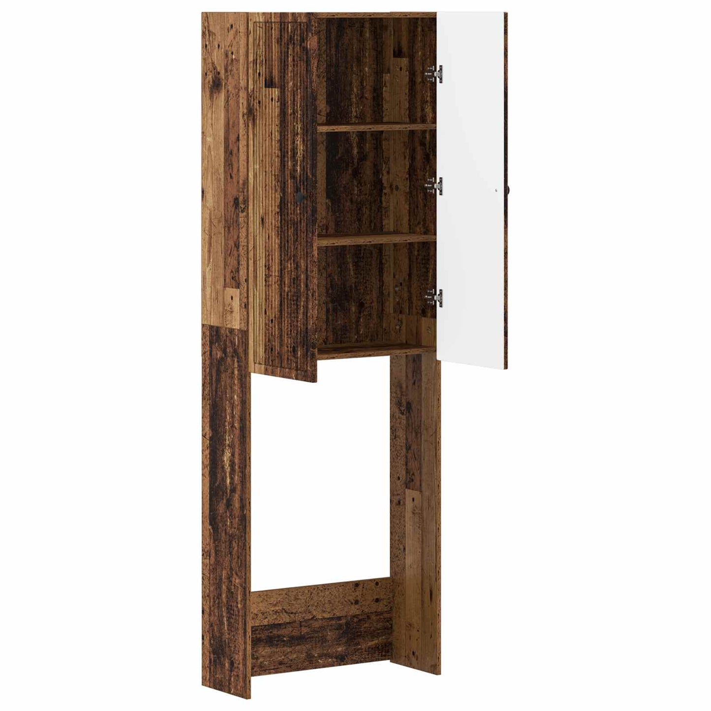 Toilet Cabinet EDE Old Wood 66 x 25.5 x 190 cm Engineered Wood