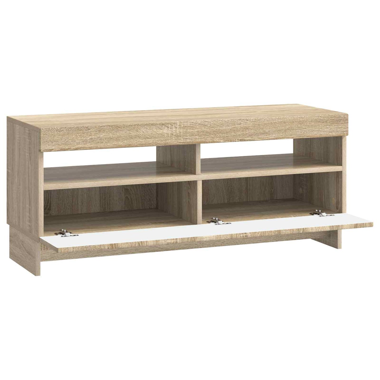 LED TV Cabinet Sonoma Oak Engineered Wood