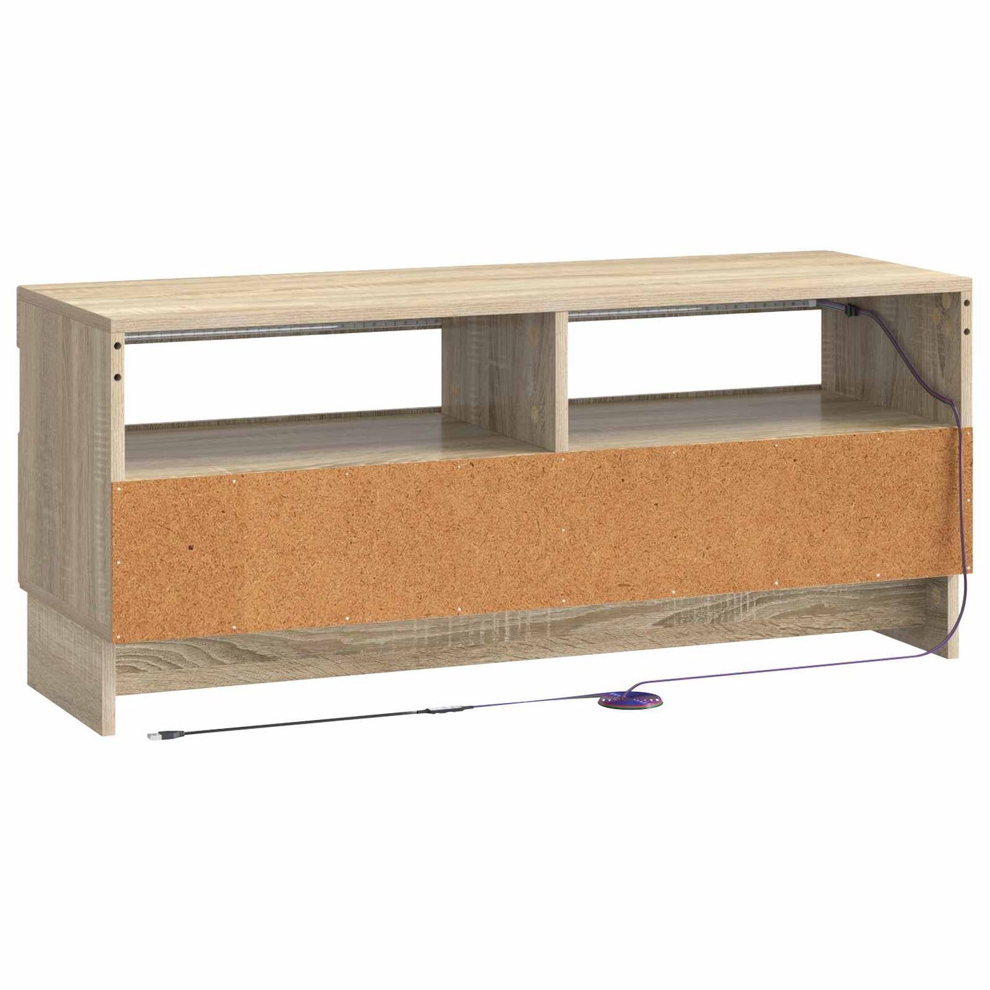 LED TV Cabinet Sonoma Oak Engineered Wood