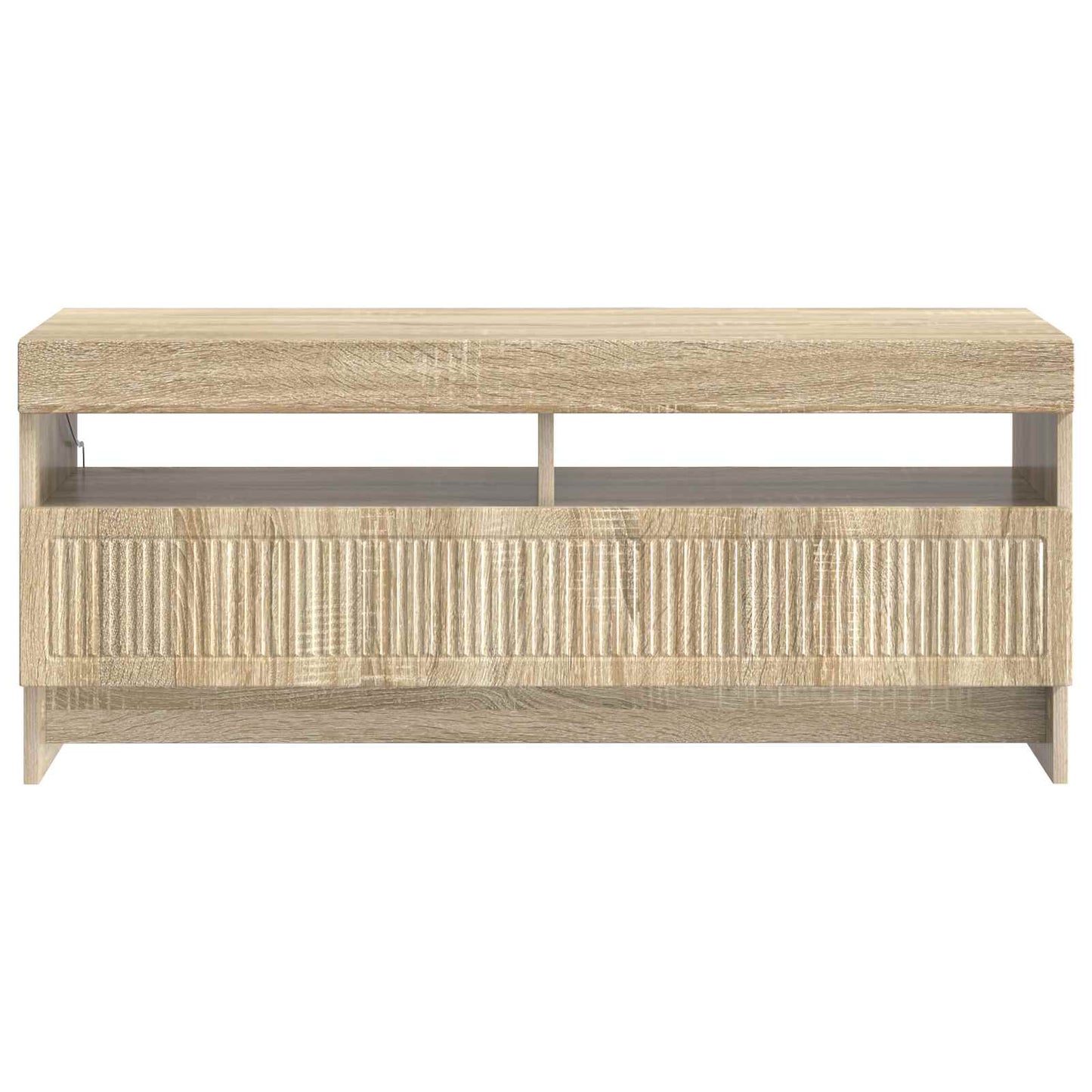 LED TV Cabinet Sonoma Oak Engineered Wood