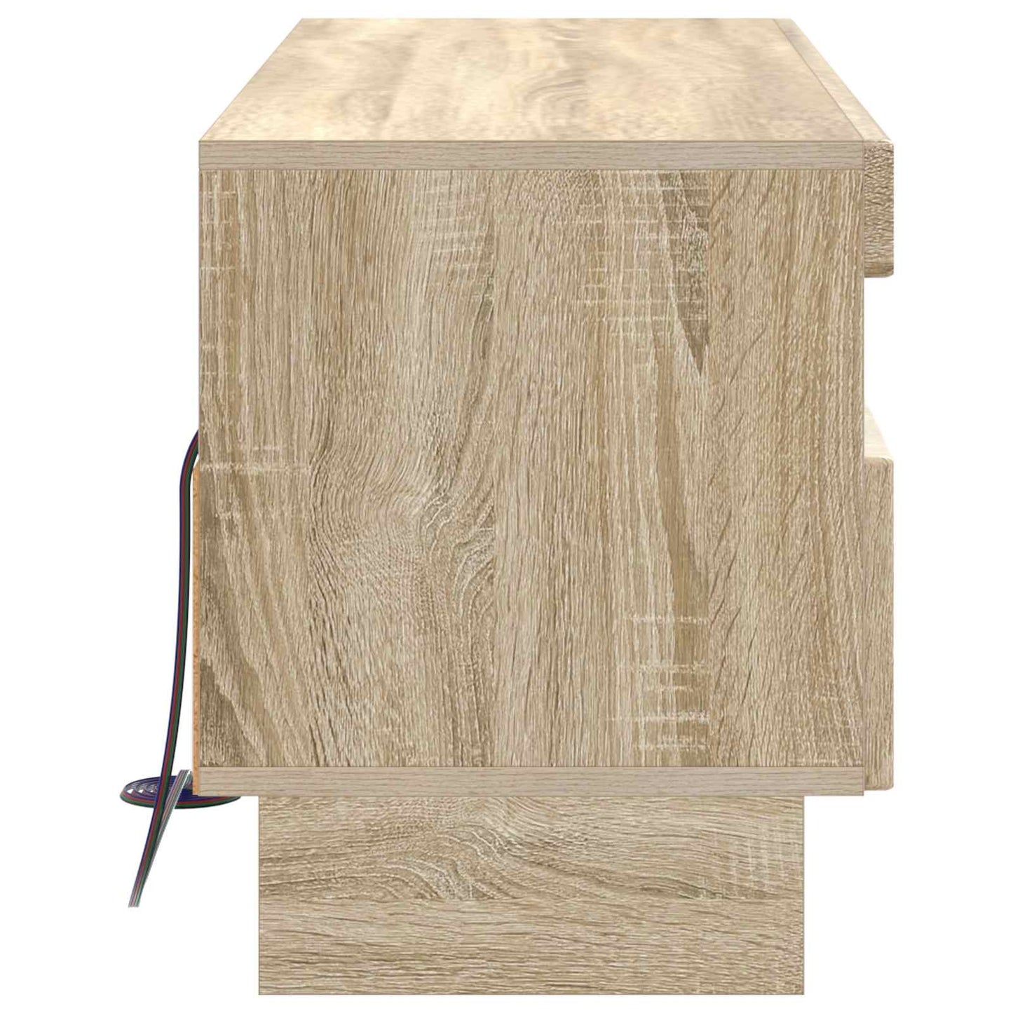 LED TV Cabinet Sonoma Oak Engineered Wood