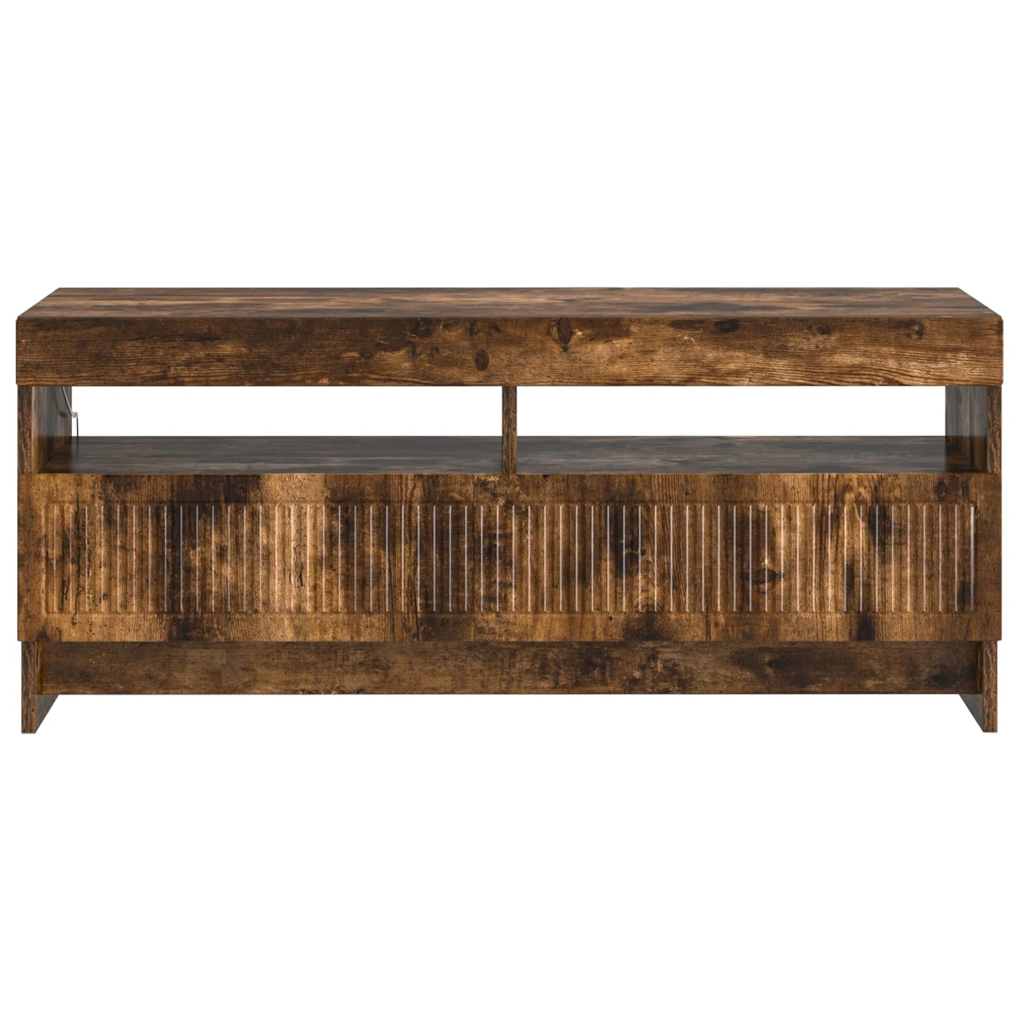 LED TV Cabinet Smoked Oak Engineered Wood