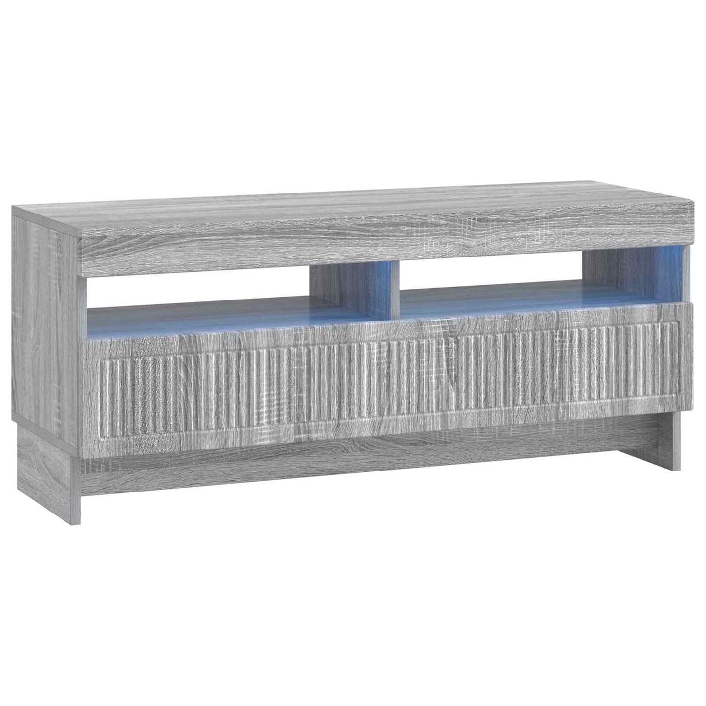 LED TV Cabinet Grey Sonoma Engineered Wood