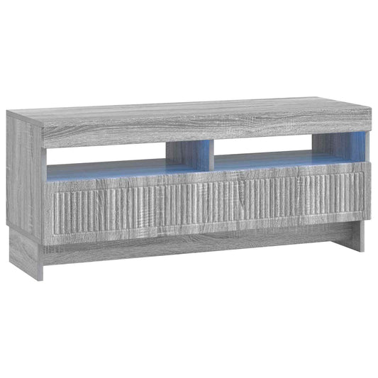 LED TV Cabinet Grey Sonoma Engineered Wood