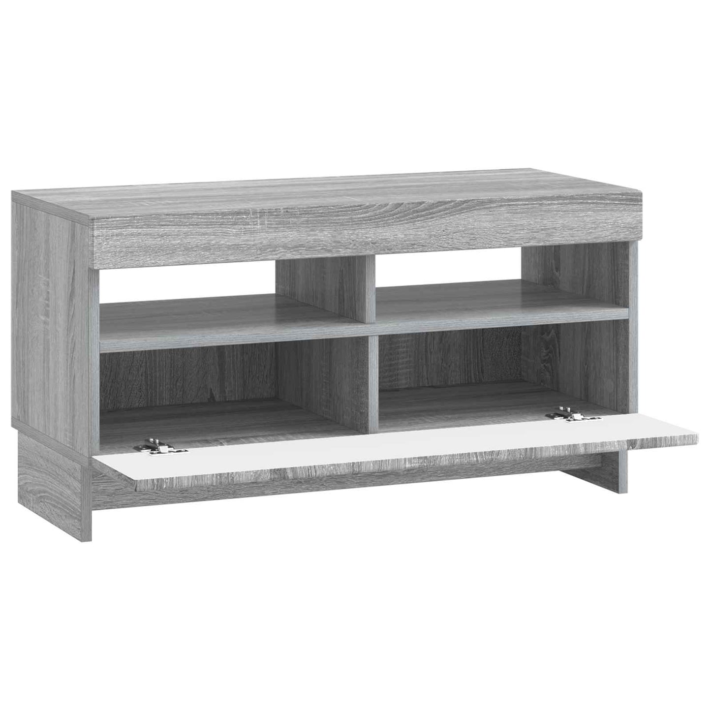 LED TV Cabinet Grey Sonoma Engineered Wood