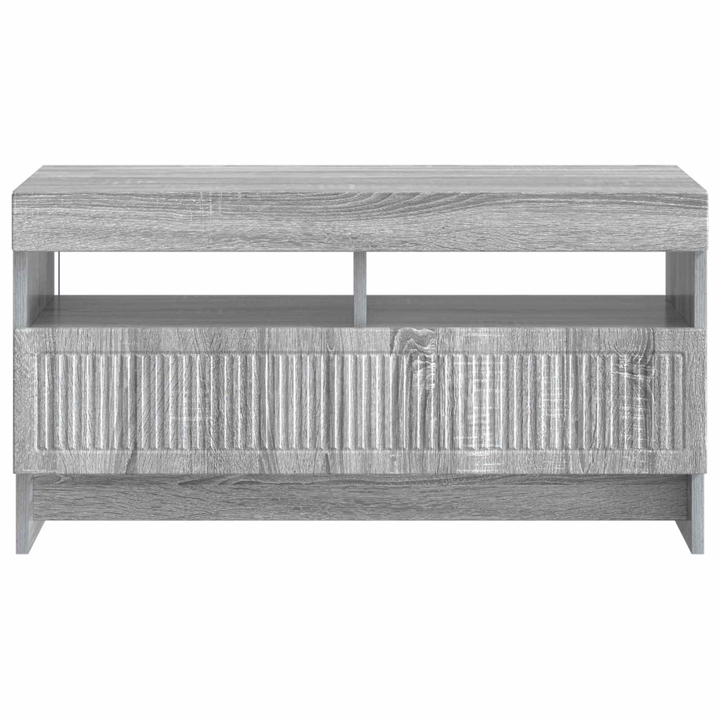 LED TV Cabinet Grey Sonoma Engineered Wood