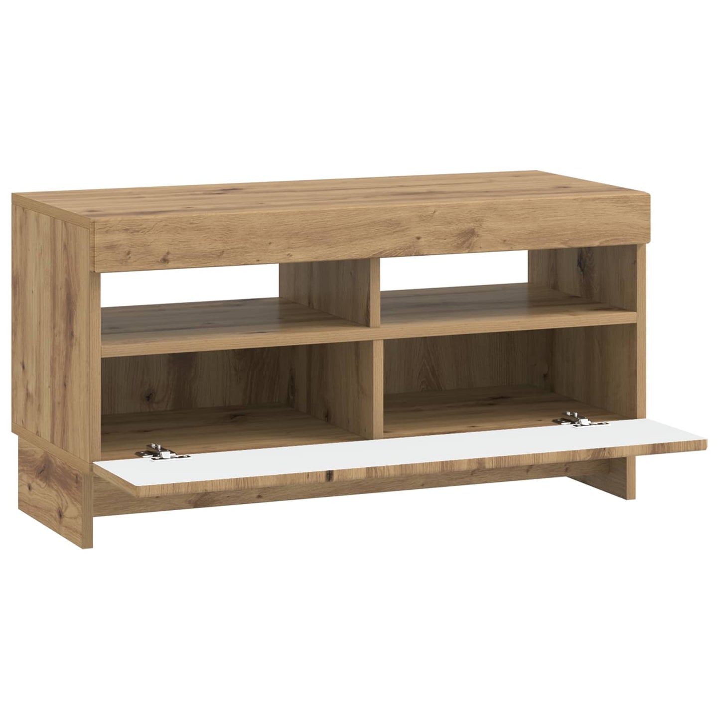 LED TV Cabinet Artisan Oak Engineered Wood