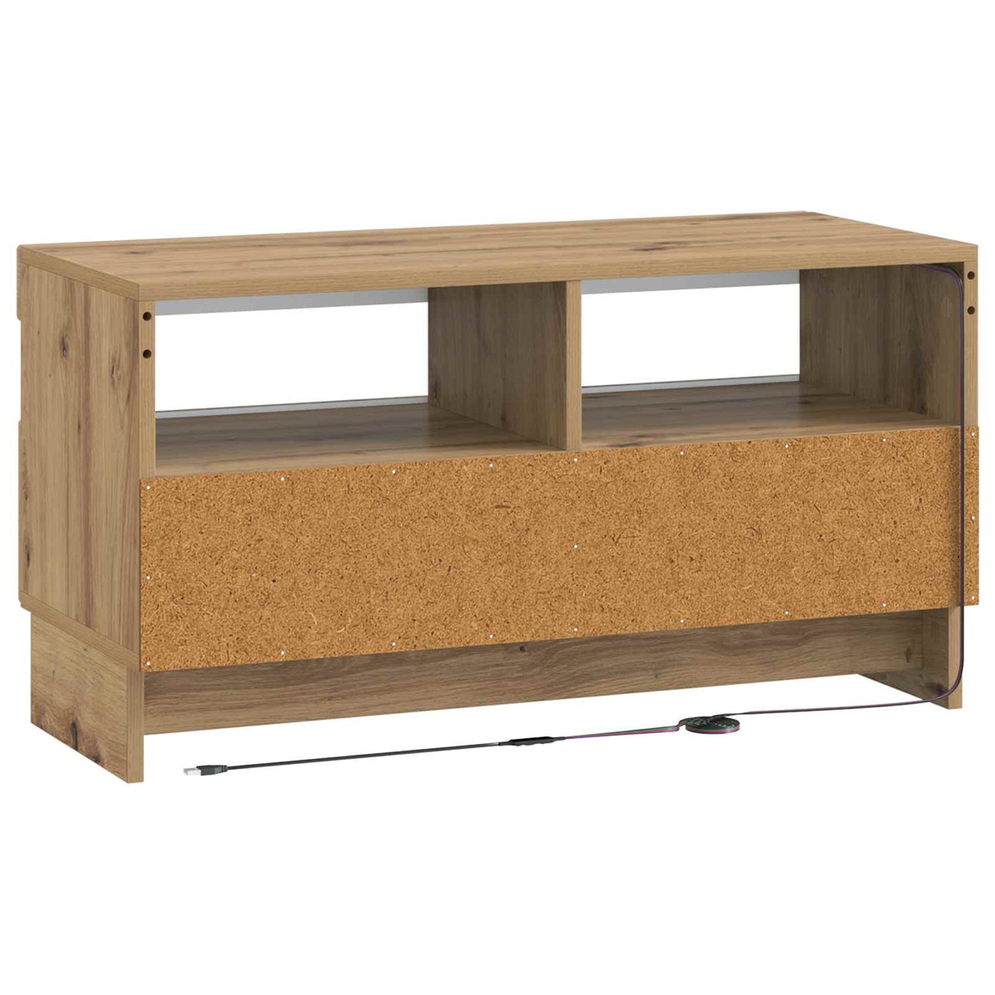 LED TV Cabinet Artisan Oak Engineered Wood