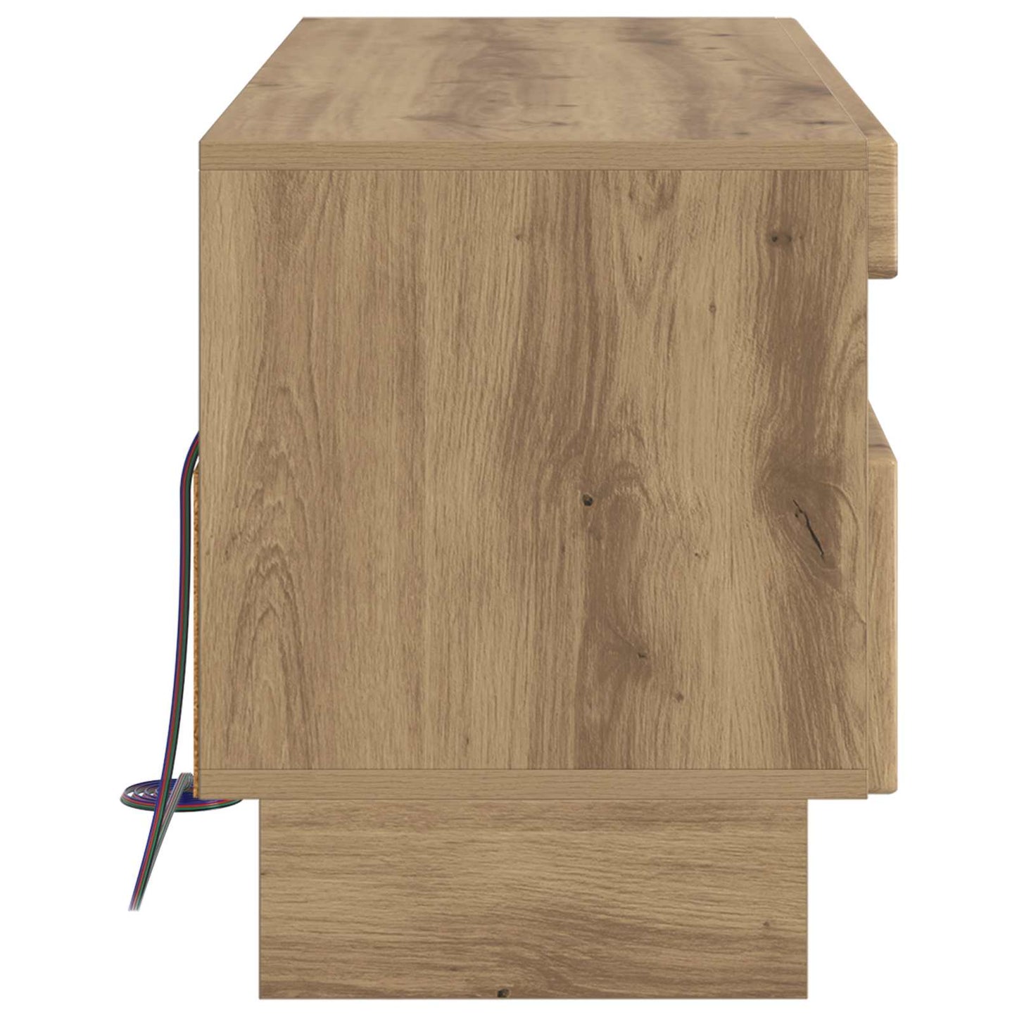 LED TV Cabinet Artisan Oak Engineered Wood