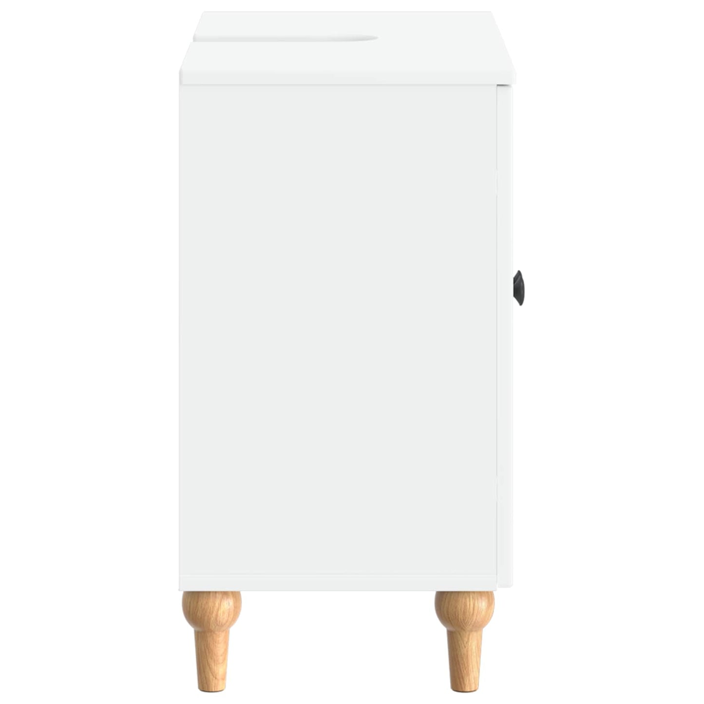 Bathroom Sink Cabinet ALKMAAR White 59.5 x 31.5x 59 cm