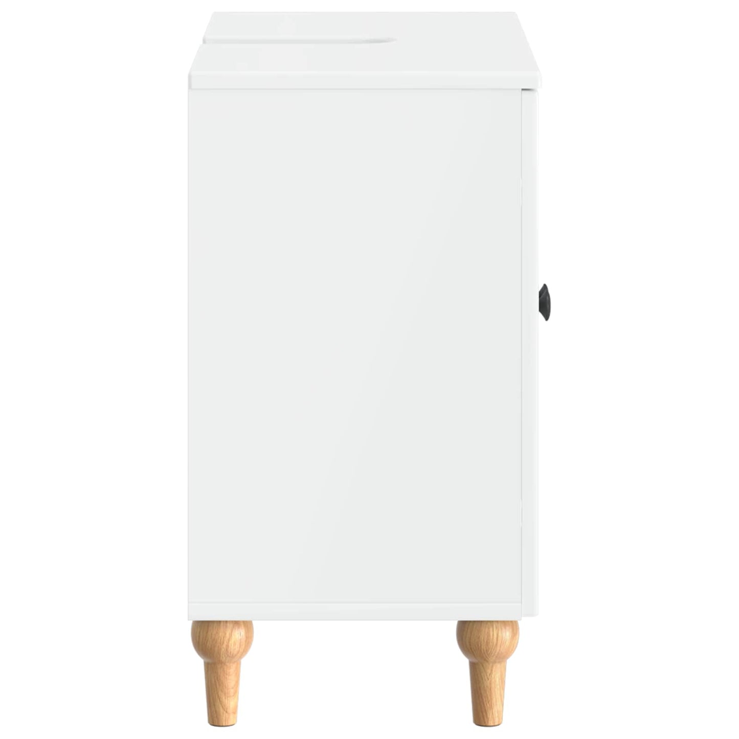 Bathroom Sink Cabinet ALKMAAR High Gloss White
