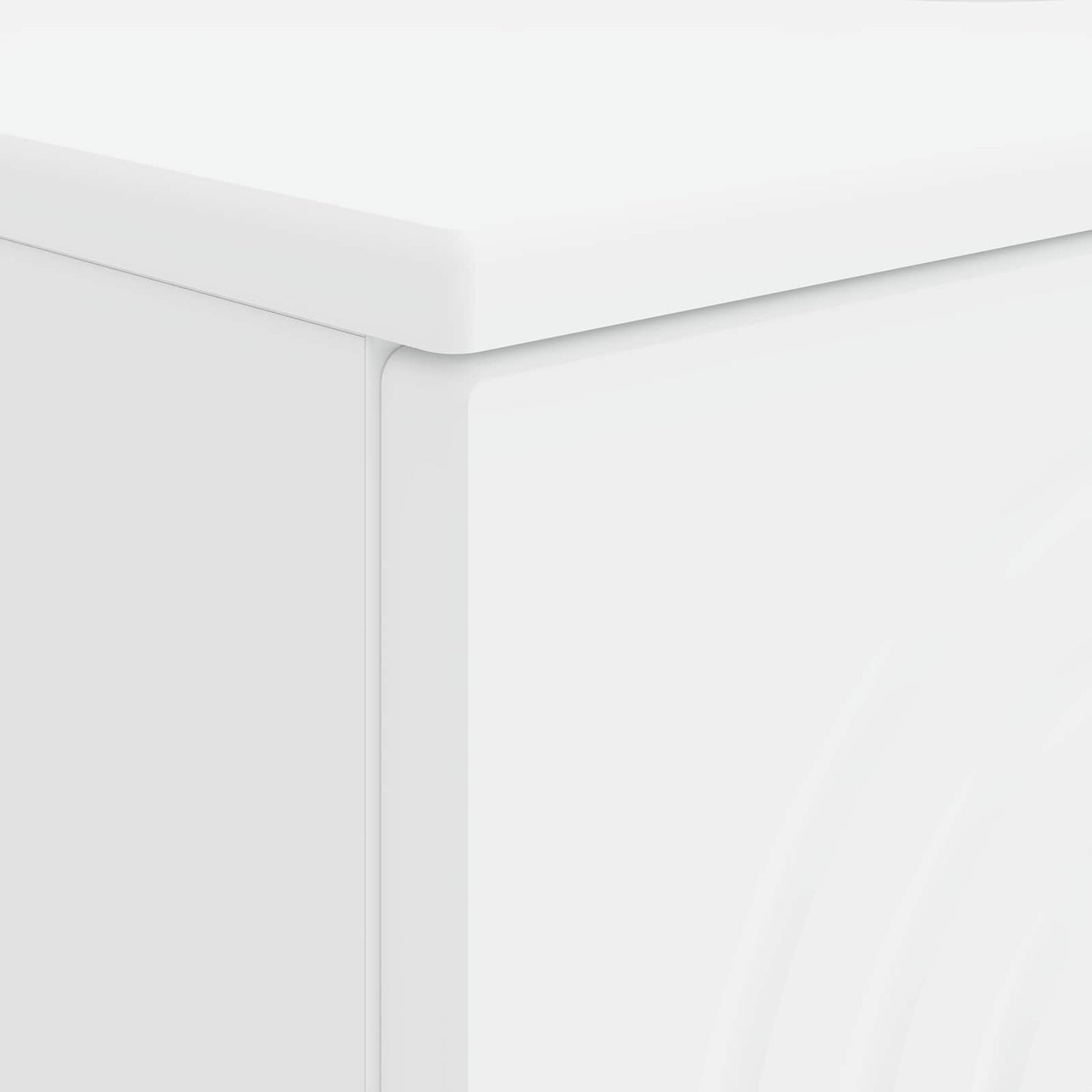 Bathroom Sink Cabinet ALKMAAR White 82 x 41x 59 cm