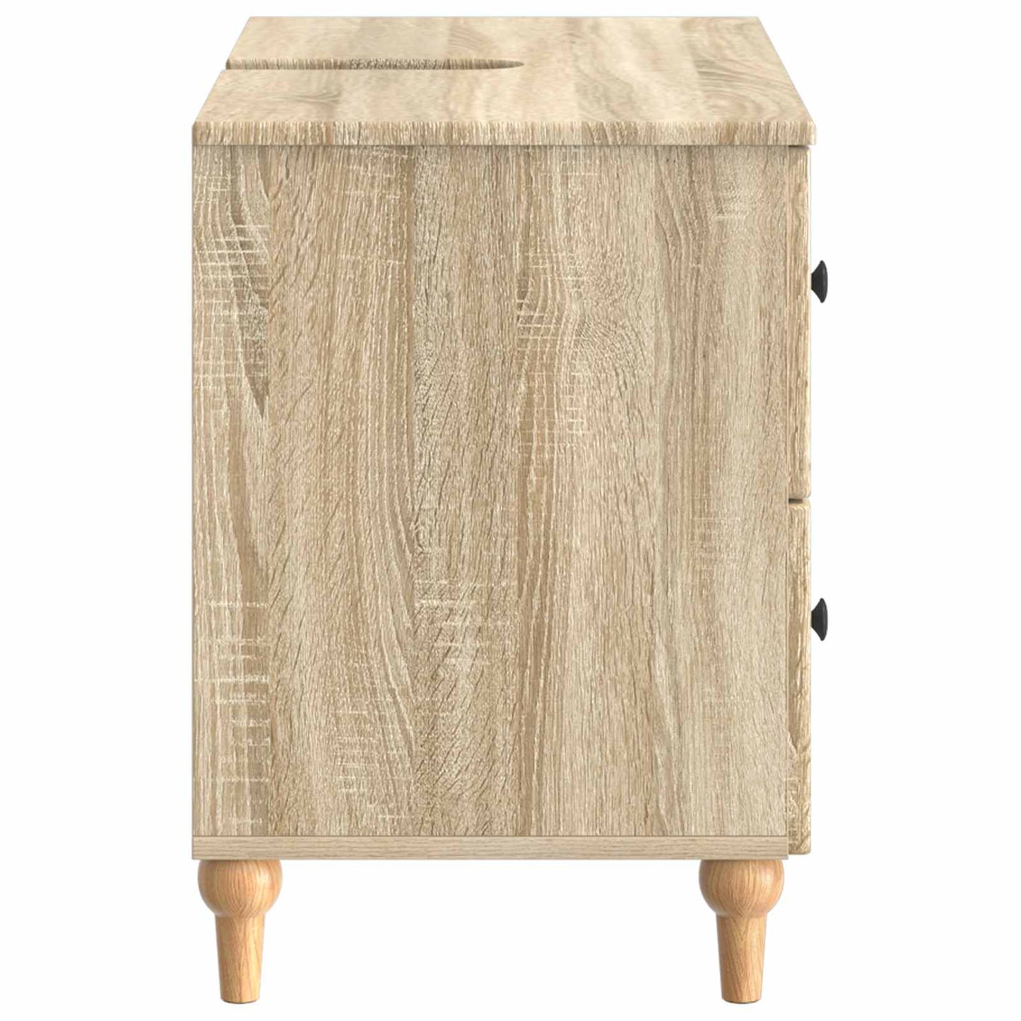 Bathroom Sink Cabinet ALKMAAR Sonoma Oak 82 x 41x 59 cm