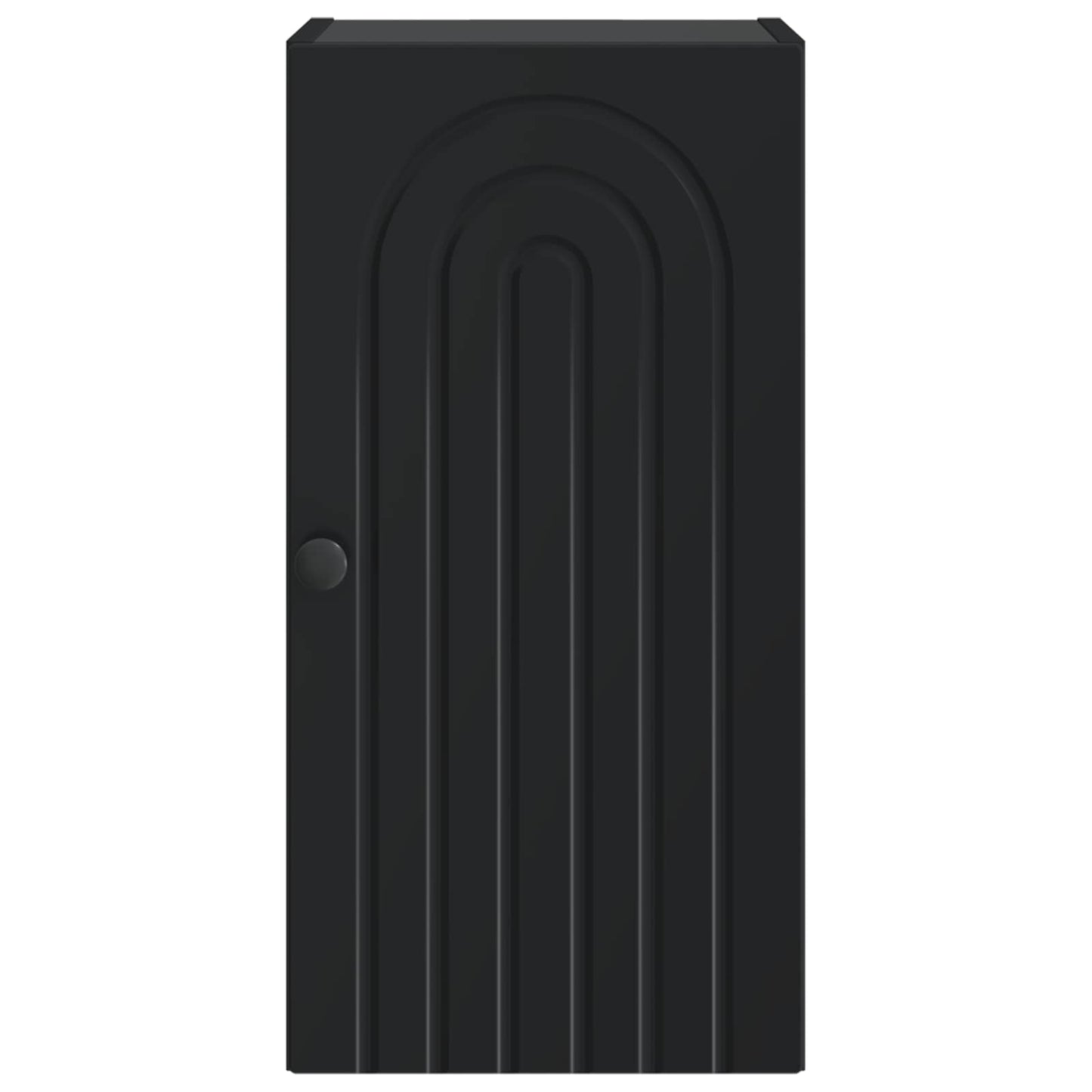 Bathroom Wall Cabinet ALKMAAR Black 30 x 31 x 59 cm