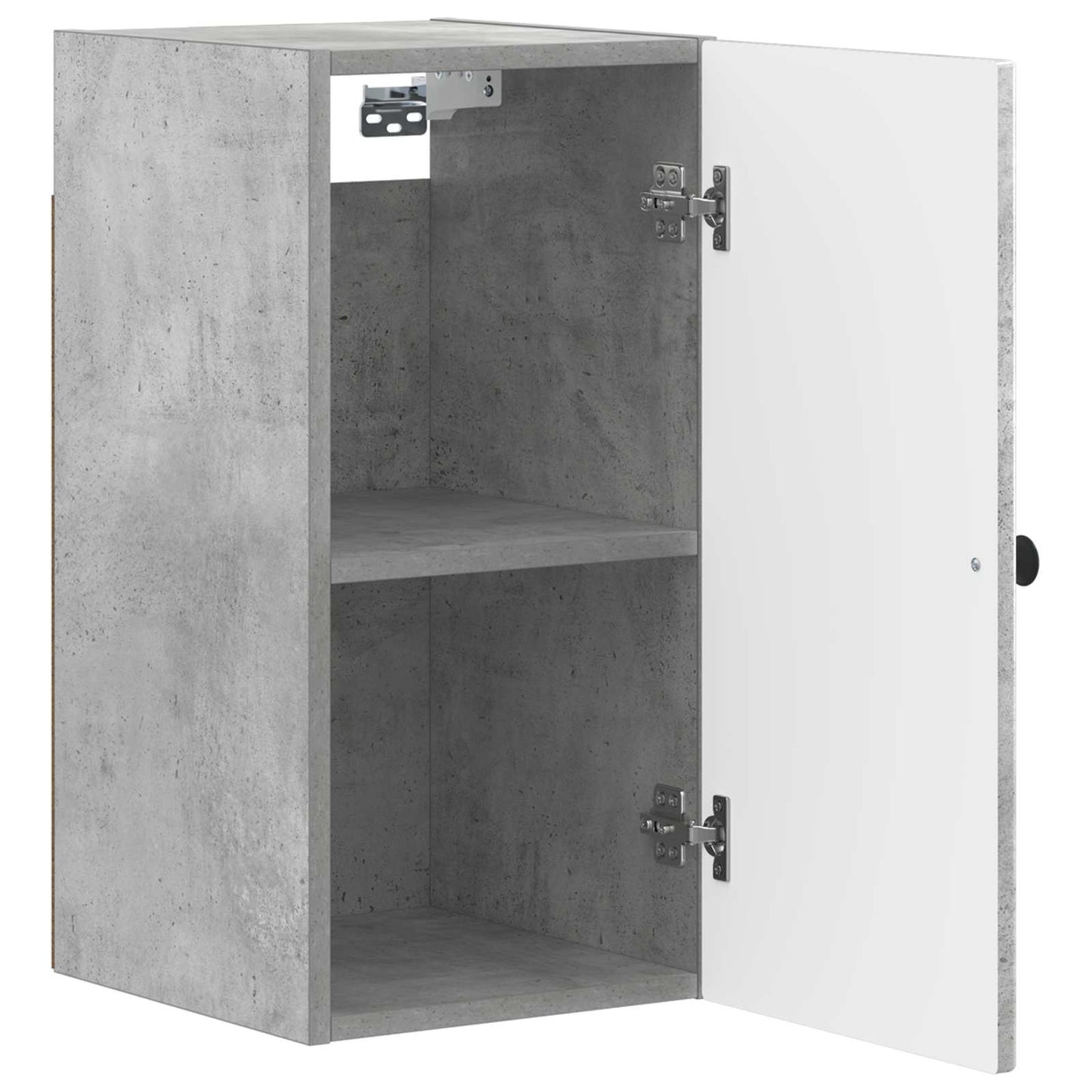 Bathroom Wall Cabinet ALKMAAR Concrete Grey 30 x 31 x 59 cm