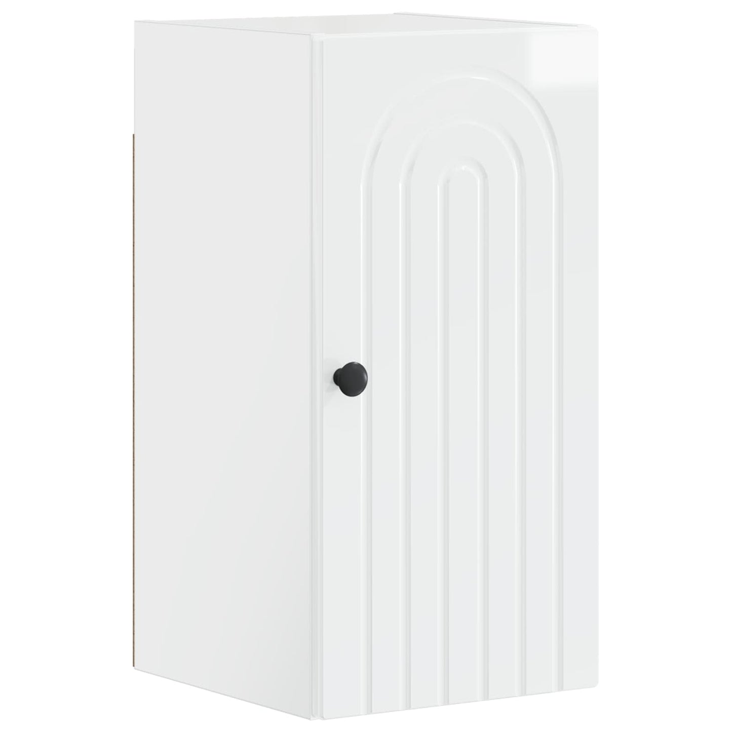 Bathroom Wall Cabinet ALKMAAR High Gloss White 30 x 31 x 59 cm