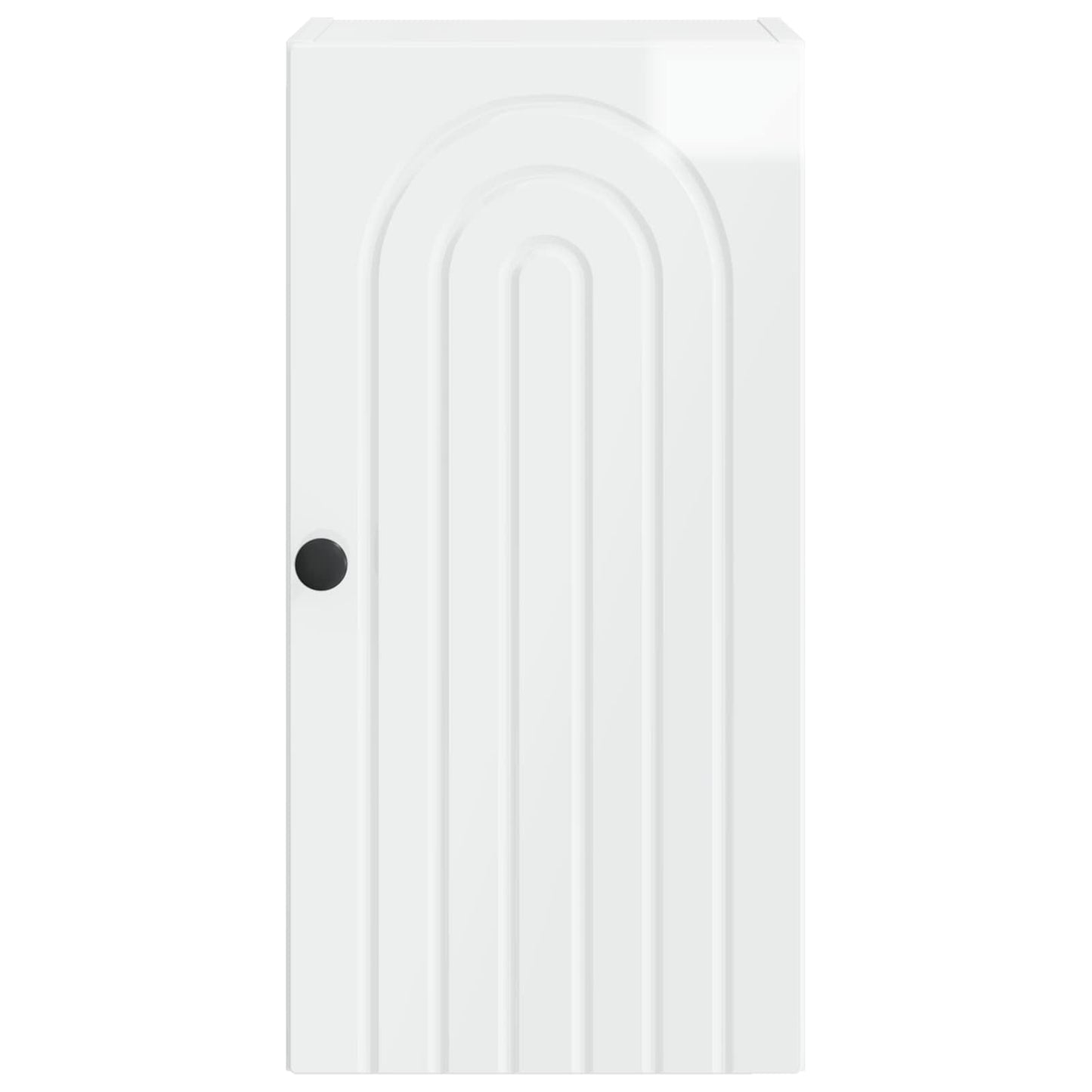 Bathroom Wall Cabinet ALKMAAR High Gloss White 30 x 31 x 59 cm