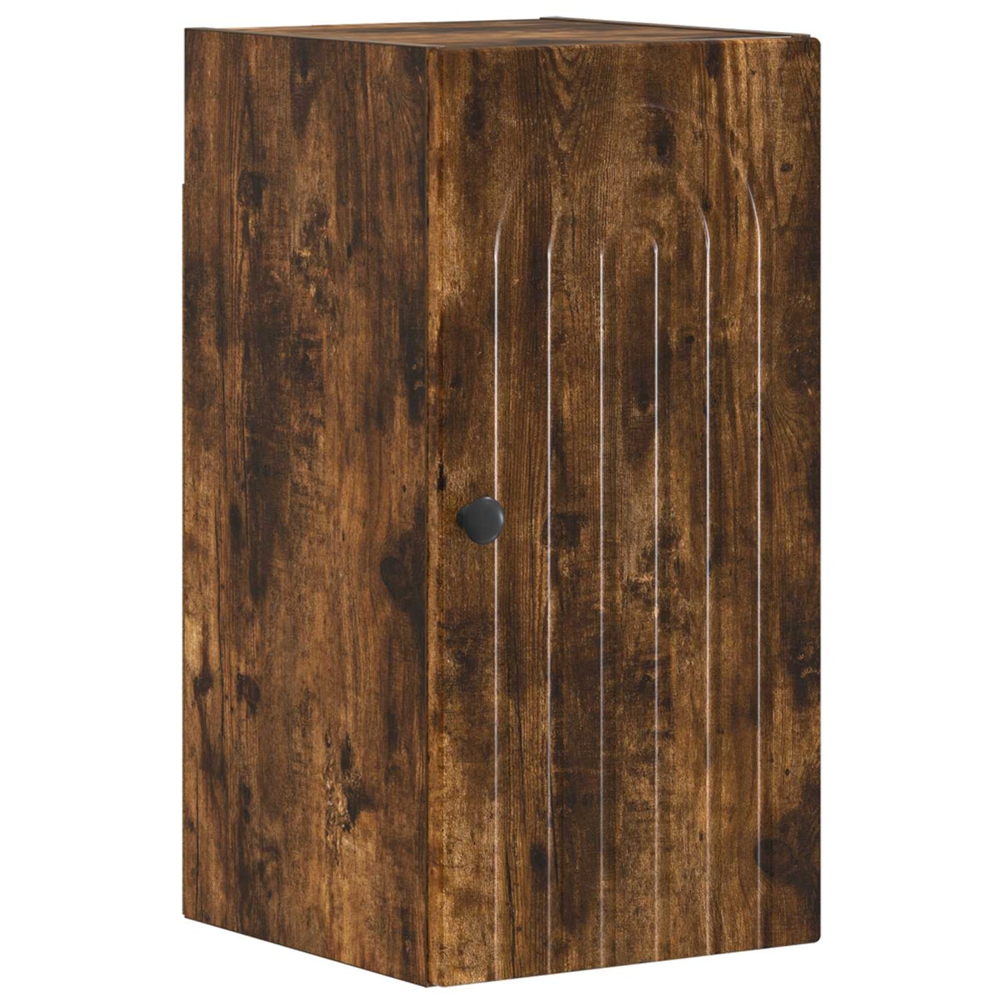 Bathroom Wall Cabinet ALKMAAR Smoked Oak 30 x 31 x 59 cm