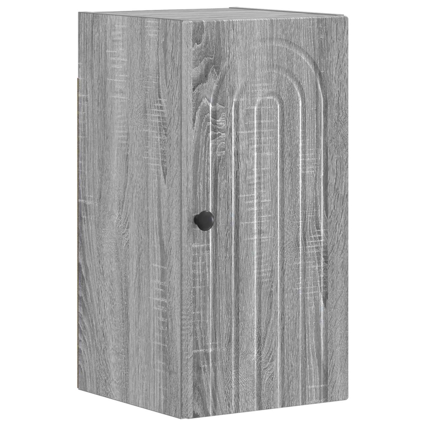 Bathroom Wall Cabinet ALKMAAR Grey Sonoma 30 x 31 x 59 cm