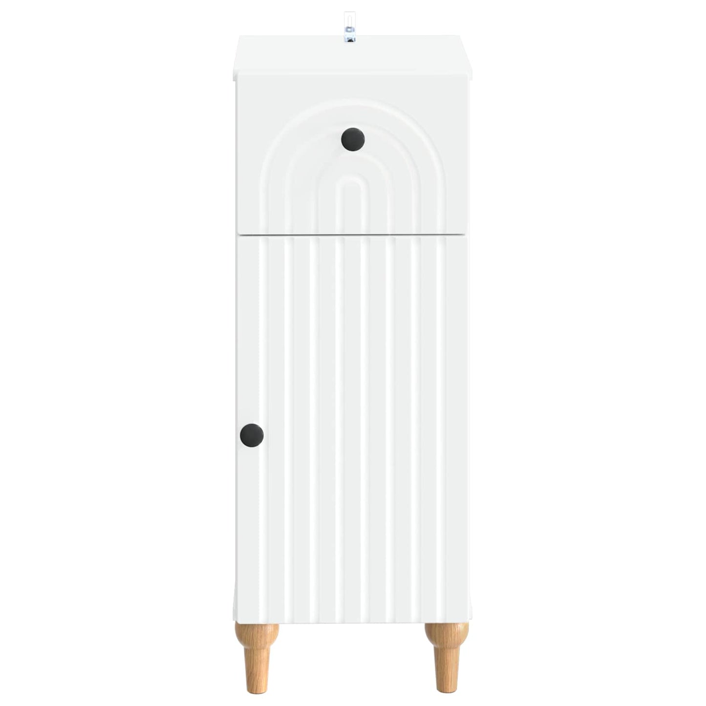 Bathroom Storage Cainet ALKMAAR White 30 x 31 x 80 cm
