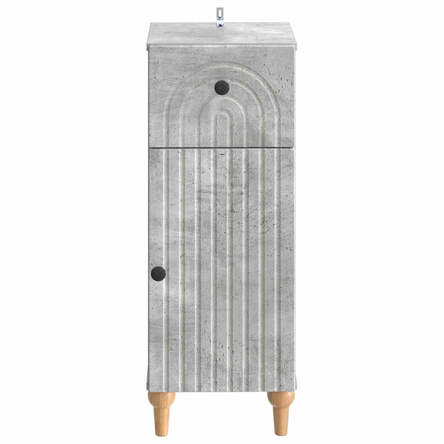 Bathroom Storage Cainet ALKMAAR Concrete Grey 30 x 31 x 80 cm