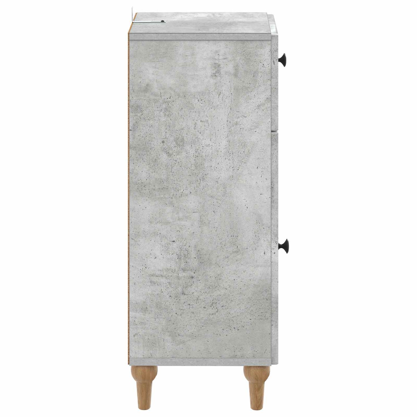 Bathroom Storage Cainet ALKMAAR Concrete Grey 30 x 31 x 80 cm