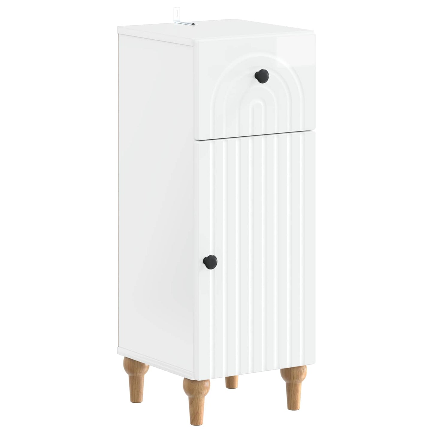 Bathroom Storage Cainet ALKMAAR High Gloss White