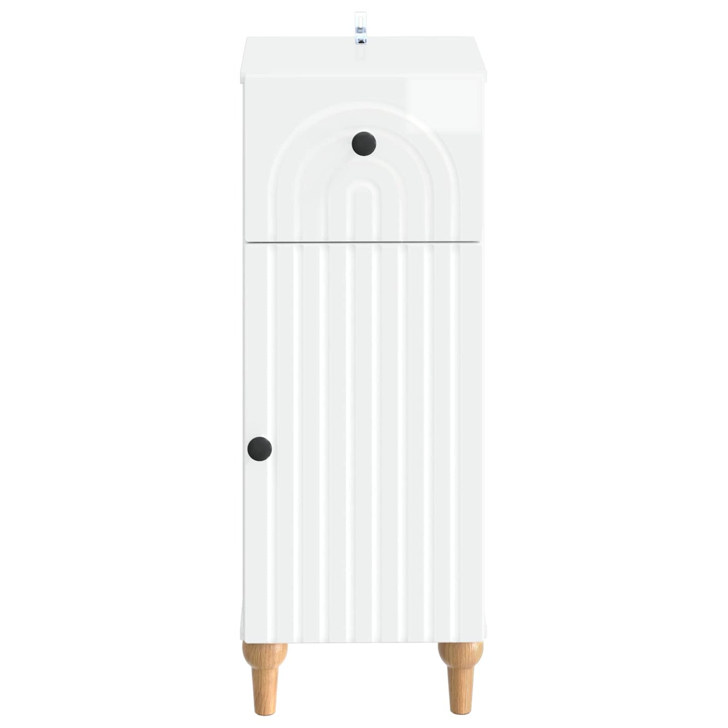 Bathroom Storage Cainet ALKMAAR High Gloss White