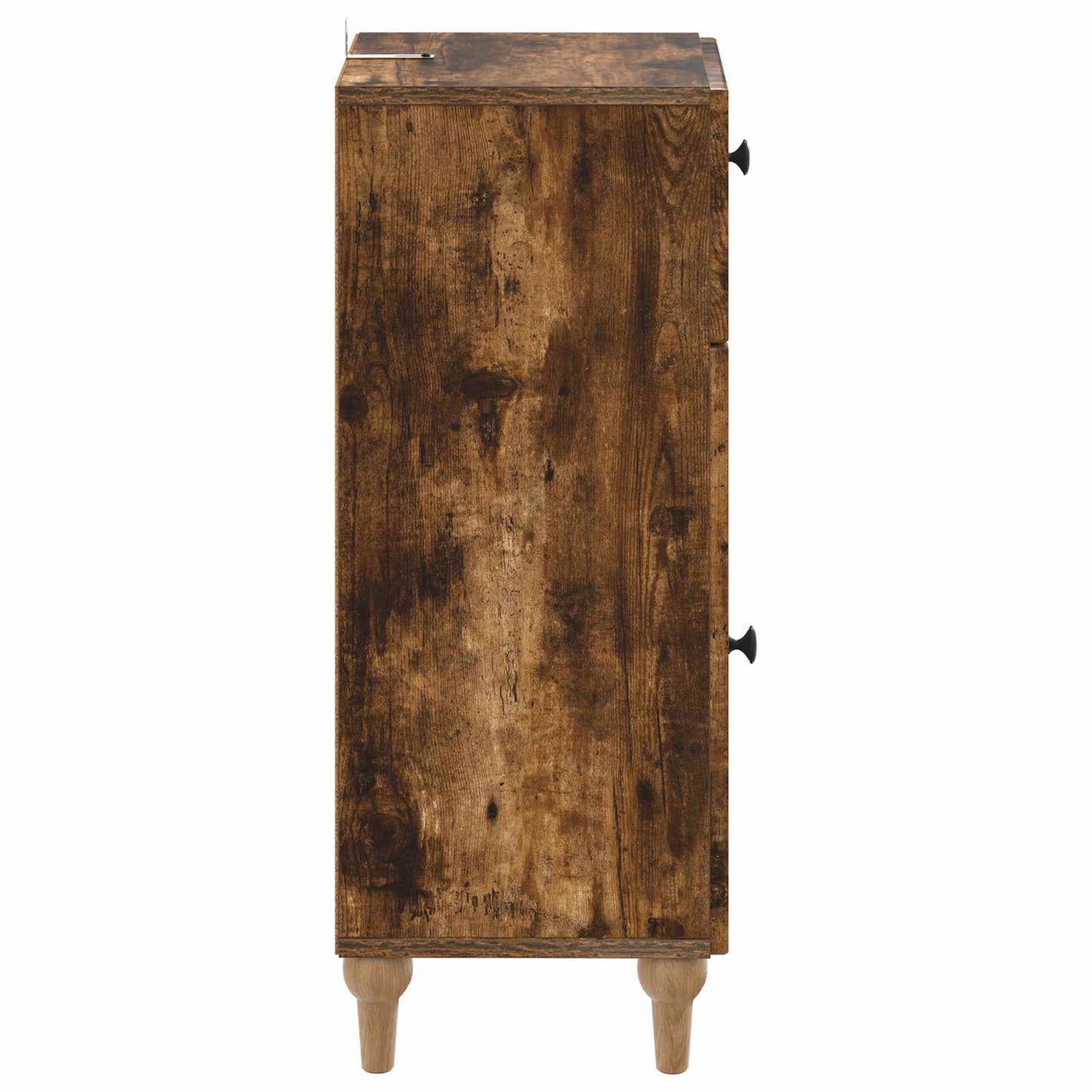 Bathroom Storage Cainet ALKMAAR Smoked Oak 30 x 31 x 80 cm