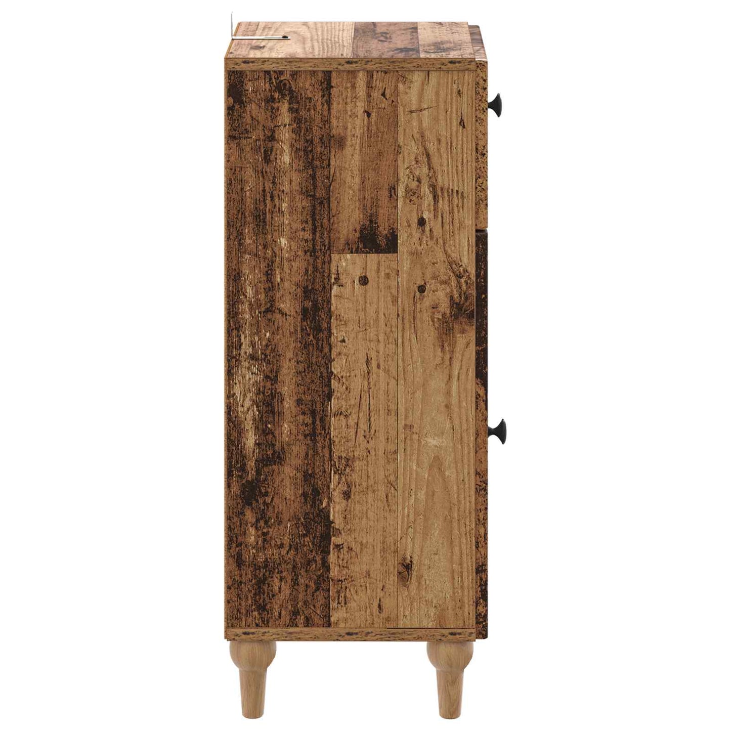 Bathroom Storage Cainet ALKMAAR Old Wood 30 x 31 x 80 cm
