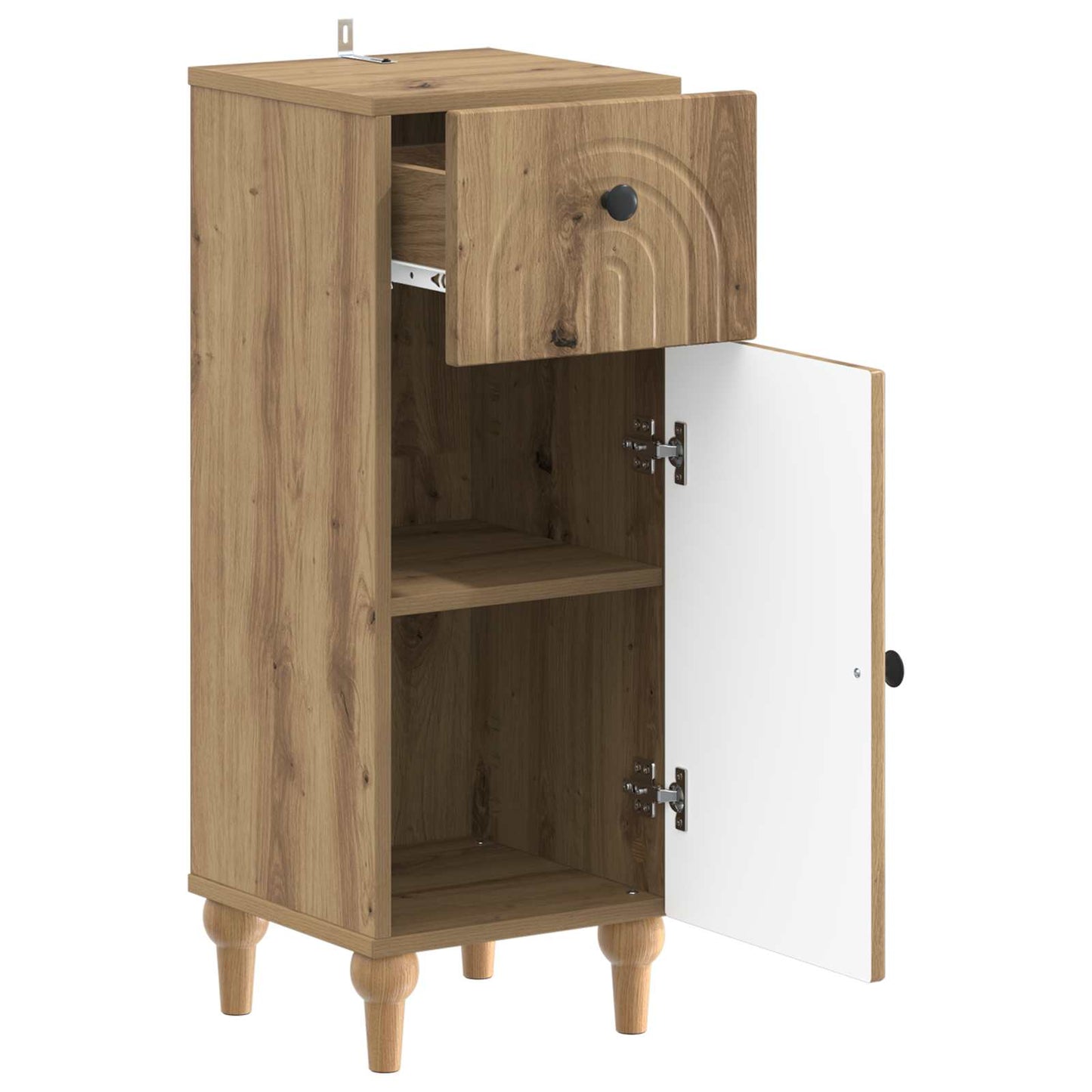 Bathroom Storage Cainet ALKMAAR Artisan Oak 30 x 31 x 80 cm