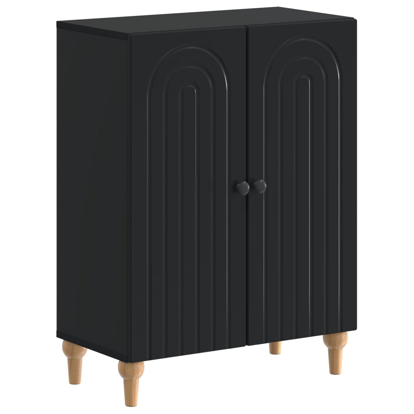 Bathroom Storage Cainet ALKMAAR Black 59.5 x 31 x 80 cm